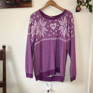 PINK oversized sweater